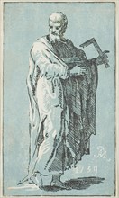 St. James Minor, 1739, Conte Anton Maria Zanetti, Italian, 1680–1767, Italy, Chiaroscuro woodcut in