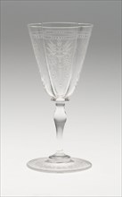 Wine Glass, 19th century, J. & L. Lobmeyr, Austrian, founded 1822, Vienna, Glass, clear and blown