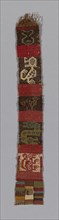 Fragment (Band), A.D. 800/1100, Provincial Wari, Probably central or south coast, Peru, Peru,