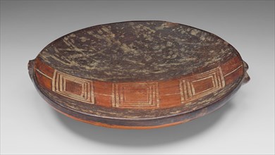Miniature Tray with Geometric Pattern, A.D. 1450/1532, Inca, South coast or southern highlands,