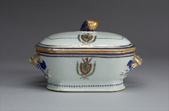 Tureen with Cover, c. 1787/90, China, Qianlong reign, Chinese, made for the American market, China,