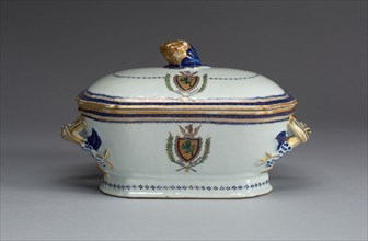 Tureen with Cover, c. 1787/90, China, Qianlong reign, Chinese, made for the American market, China,