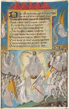 The Last Judgment from Les Sept Articles de la Foi by Jean Chappuis, c. 1470, Maître François,