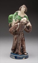 Monk Carrying Woman, Early 17th century, France, Avon, Probably after a model by Guillaume Dupré,