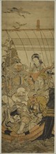The Treasure Ship, c. 1778, Kitao Shigemasa, Japanese, 1739-1820, Japan, Color woodblock print,