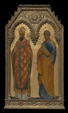 Saints Augustine and Peter, About 1350, Paolo Veneziano and workshop, Italian, active 1333–1458/62,