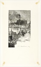Quartier des Gobelins, plate 20 from Le Long de la Seine et des Boulevards, 1889, published 1910,