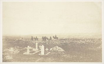 Cemetery, Cathcart’s Hill, 1855, Roger Fenton, English, 1819–1869, England, Salted paper print,