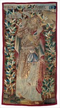 Moses (fragment) from The Transfiguration of Christ, 1460/70, Franco-Flemish, Flanders, Wool and
