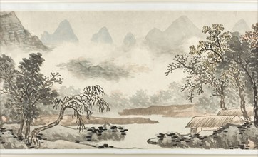 Clouds over the River before Rain, Ming dynasty (1369–1644), dated 1504, Shen Zhou, ??, Chinese,
