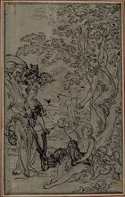 Study for the Vignette of Lucretius’s De la Nature des Choses, Vol. II, Book V, c. 1768, Hubert