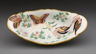 Boat-Shaped Dish, c. 1820, Wedgwood Manufactory, England, founded 1759, Burslem, Porcelain with