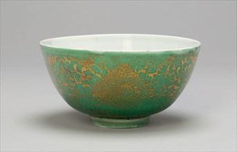 Cup with Peonies, Ming dynasty (1368–1644), Jiajing period (1522–1566), China, Porcelain painted in