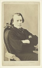 Portrait of Brahms, 1862/80, Johann Reiner, Austrian, active 1862–1880, Austria, Albumen print