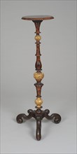 Candlestand, 1680/90, London, London, Lacquered and gilded wood, H. 113 cm (44 1/2 in.)