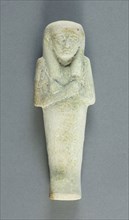 Shabti, Third Intermediate Period, Dynasties 21–22 (about 1069–715 BC), Egyptian, Egypt, Faience,
