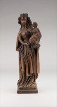 Virgin and Child, 1500/1550, Flemish, Flanders, Wood, traces of gesso, H. 46.4 cm (18 1/4 in.)