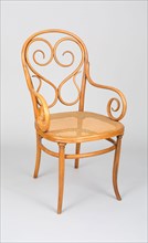Armchair, Designed 1848/50, Made c. 1860, Michael Thonet, Austrian, 1796-1871, Thonet Brothers,