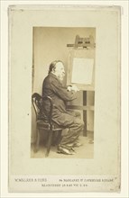George Cruikshank, 1860/69, W. Walker & Sons, English, active 1860s, England, Albumen print