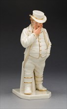 Figure of John Bull, May 25, 1881, Worcester Porcelain Factory, Worcester, England, founded 1751,