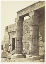 Portico of the Temple of Goorneh, 1858/62, Francis Frith, English, 1822–1898, England, Albumen