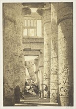 Interior of the Hall of Columns, 1857, printed 1862, Francis Frith, English, 1822–1898, England,