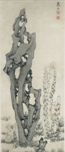 Strange Rocks, Ming dynasty (1368–1644), early 17th century, Gao Yang (??), Chinese, active