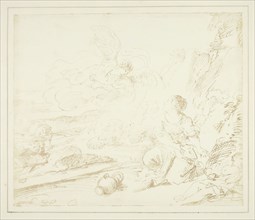 Hagar in the Desert, c. 1840/44, William Henry Fox Talbot, English, 1800–1877, England, Salted