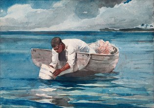 The Water Fan, 1898/99, Winslow Homer, American, 1836-1910, United States, Watercolor, with