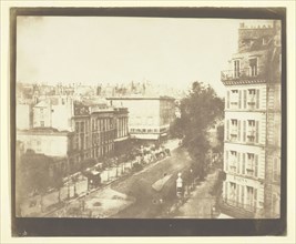 View of the Boulevards at Paris, 1843, William Henry Fox Talbot, English, 1800–1877, England,