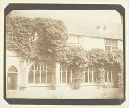 Cloisters of Lacock Abbey, c. 1841/44, William Henry Fox Talbot, English, 1800–1877, England,