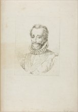Portrait of Henry IV, 1817, Baron François Pascal Simon Gérard (French, 1770-1837), printed by