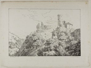 Landscape, 1816, Constant Bourgeois (French, 1767-1841), printed by Comte de Charles Philibert