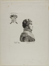 Portrait of Maréchal Marmont, Duc de Raguse, 1817, Charles Edward Crespi Le Prince (French,