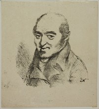 Portrait of Samuel Rogers, English Poet, 1816, Dominique-Vivant Denon, French, 1747-1825, France,