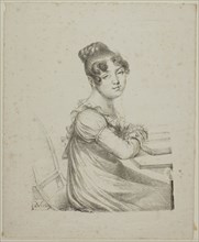 Portrait of Countess Mollien, 1816, Dominique-Vivant Denon, French, 1747-1825, France, Lithograph