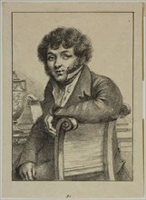 Portrait of Brunet, Printer, 1817, Dominique-Vivant Denon, French, 1747-1825, France, Lithograph in