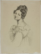 Portrait of Madame Giacomelli, 1817–20, Dominique-Vivant Denon, French, 1747-1825, France,