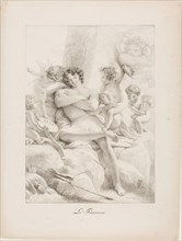 The Idler, 1816, Pierre Guérin (French, 1774-1833), printed by Gottfried Engelmann (French,