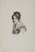 Portrait of Mme. Laurent, c. 1820, Jean Antoine Laurent (French, 1763-1832), printed by Comte de