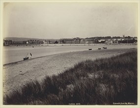 Exmouth from the Warren, 1860/94, Francis Bedford, English, 1816–1894, England, Albumen print, 16.2