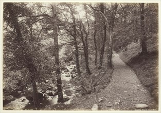 Dolgelley, View in Torrent Walk, 1860/94, Francis Bedford, English, 1816–1894, England, Albumen