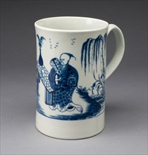 Mug, 1765/75, Worcester Porcelain Factory, Worcester, England, founded 1751, Worcester, Soft-paste