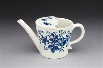 Feeding Mug, c. 1780, Lowestoft Porcelain Factory, English, 1757-1802, Lowestoft, Soft-paste
