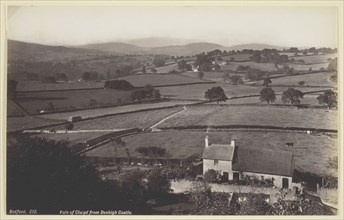 Vale of Clwyd from Denbigh Castle, 1860/94, Francis Bedford, English, 1816–1894, England, Albumen