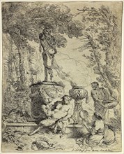Feast of Pan, c. 1647, Giovanni Benedetto Castiglione, Italian, 1609-1664, Italy, Etching on ivory