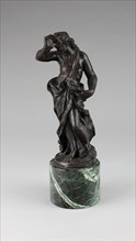 Draped Figure, c. 1640, Giovanni Gia (Attributed to), Italian, 17th century, Italy, Bronze, 11 1/2