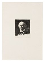 Charles Baudelaire, Full Face III, 1869, Édouard Manet (French, 1832-1883), after Nadar Gaspard