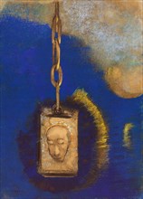 The Beacon, 1883, reworked c. 1893, Odilon Redon, French, 1840-1916, France, Pastel, with various
