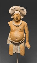 Standing Male Figure, A.D. 650/800, Late Classic Maya, Jaina, Campeche or Yucatán, Mexico,